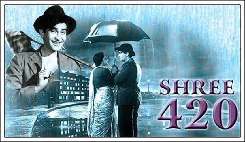 بهترین فیلم های راج کاپور در تاریخ سینمای هند 6 آقای ۴۲۰ - Shree 420 فیلم معروف راج کاپور در ایران است که با ترکیب ژانر کمدی و درام، فاصله طبقاتی و فساد اجتماعی را در قالب داستانی پرکشش بازگو میکند.
