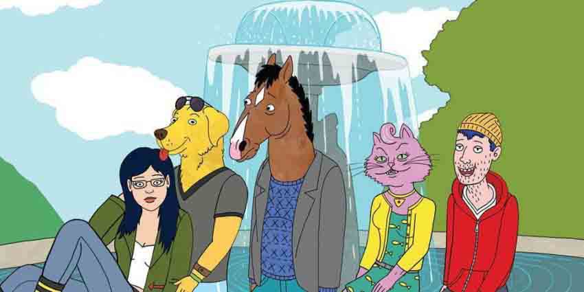 بو جک هورسمن – BoJack Horseman یکی از برجسته‌ترین انیمیشن های مفهومی است که به زندگی ستاره‌ای فراموش‌شده و کشمکش او با افسردگی و شهرت از دست‌رفته می‌‌پردازد.