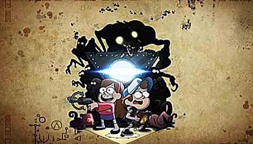 آبشار جاذبه – Gravity Falls از بهترین انیمیشن های مفهومی به شمار می‌رود که داستان دوقلوهایی را دنبال می‌کند که تابستان خود را در شهری پررمز و راز می‌گذرانند.