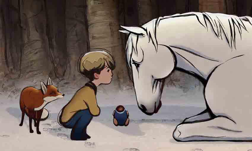پسرک، موش‌کور، روباه و اسب – The Boy, the Mole, the Fox and the Horse با داستانی درباره دوستی و امید در سخت‌ترین لحظات یکی از بهترین انیمیشن های فلسفی است.