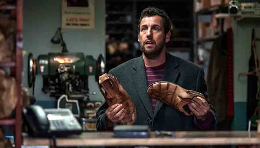 لیست بهترین فیلم های آدام سندلر که نباید از دست بدهید 3 پینهدوز - The Cobbler یکی از بهترین فیلم های آدام سندلر، داستان کفاشی است که به وسیله دستگاهی قدیمی با پوشیدن کفش دیگران به شکل همان فرد در میآید.