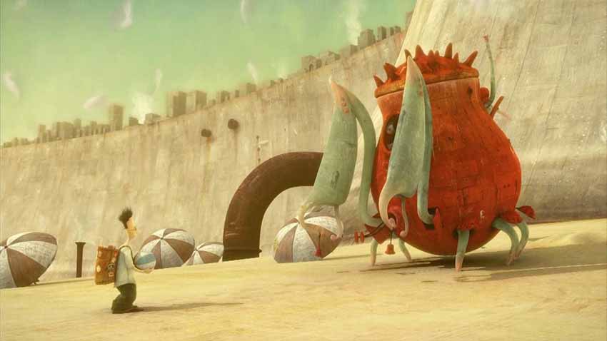 چیز گمشده  - The Lost Thing از بهترین انیمیشن‌های کوتاه فلسفی و ماجراجویی است که مفاهیم هویت و کشف خود را با سبک سه‌بعدی جذاب ارائه می‌دهد.