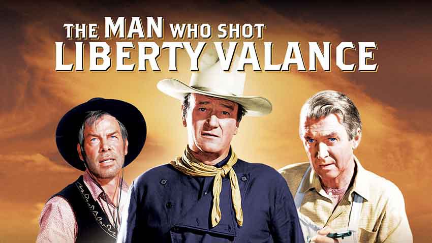 مردی که لیبرتی والاس را کشت – The Man Who Shot Liberty Valance از بهترین فیلم های جان وین است که روایت قتل راهزن لیبرتی والاس و تلاش برای عدالت را نشان می‌دهد.