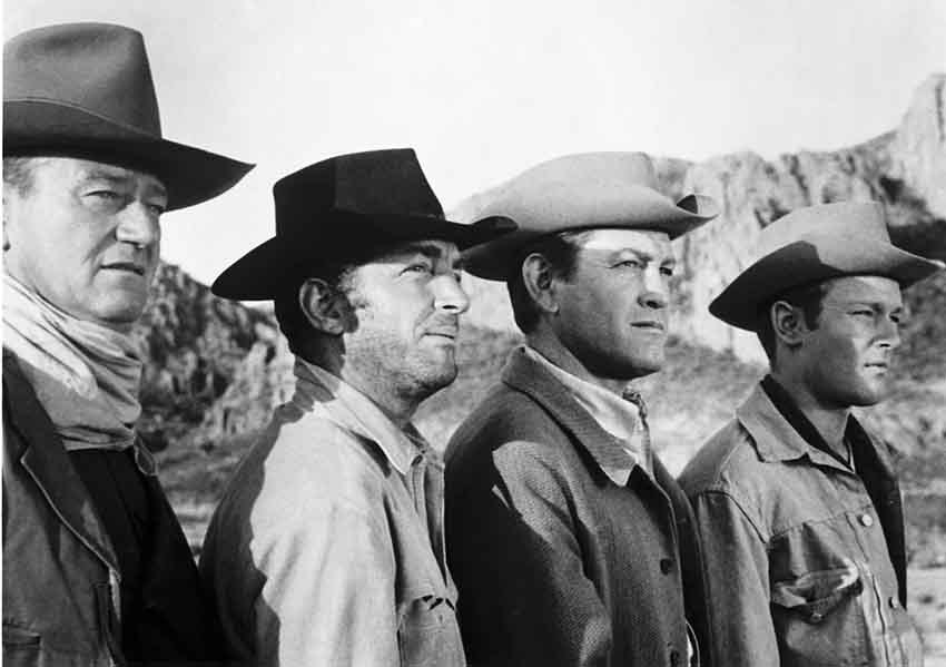 پسران کیتی الدر - The Sons of Katie Elder جزو بهترین فیلم های جان وین است که ماجرای چهار برادر در نبرد برای حفظ خانه خانوادگی‌شان را روایت می‌کند.