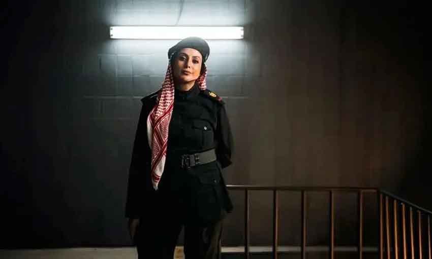 آزاده صمدی یکی از بازیگران فیلم صددام است که نقش حلیمه رسن را با انرژی و طنز خاص خود در این فیلم کمدی بازی می‌کند و توانست توجه‌ها را جلب کند.